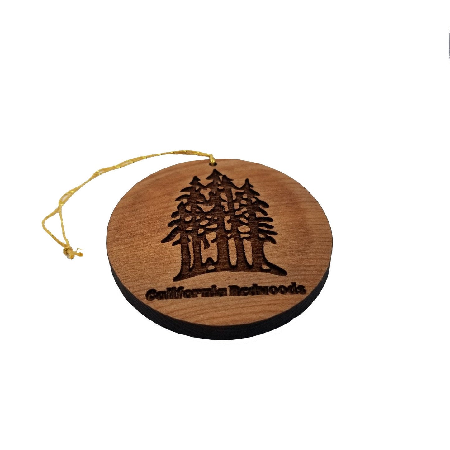 California Redwoods Multi Trees Wood Ornament Souvenir - 15018