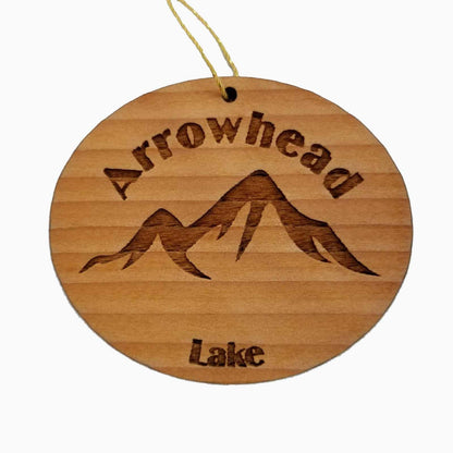 Arrowhead Lake Wood Ornament Pennsylvania Souvenir PA Pocono Mountains - 15102